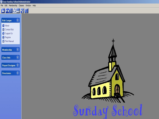 Easy Sunday School Administrator Screenshot 1