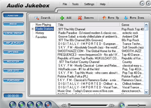 Audio Jukebox Screenshot 1