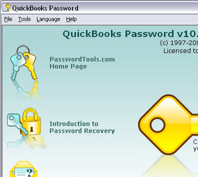 QuickBooks Password Screenshot 1