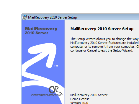 MailRecovery Server Screenshot 1