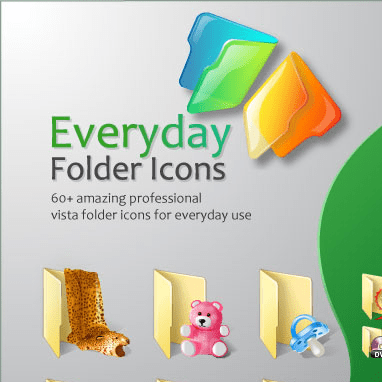 Everyday Folder Icons for Vista Screenshot 1