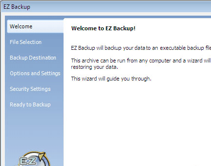 EZ Backup My Documents Premium Screenshot 1