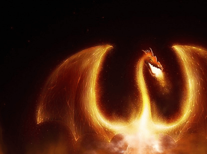 Fire Dragon Animated Wallpaper Screenshot 1