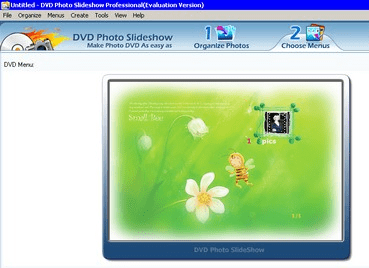 DVD Slideshow Builder Professional Screenshot 1