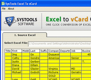 Export Emails from Excel Screenshot 1