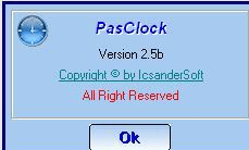PasClock Screenshot 1