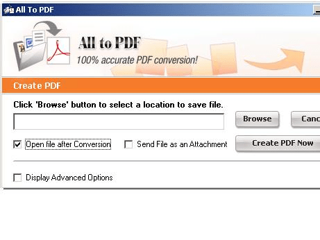 PDF-File All To PDF Converter Screenshot 1