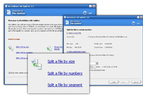 WinUtilities File Splitter Screenshot 1