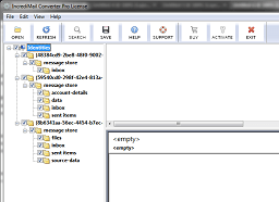 Extract IncrediMail to Outlook Screenshot 1