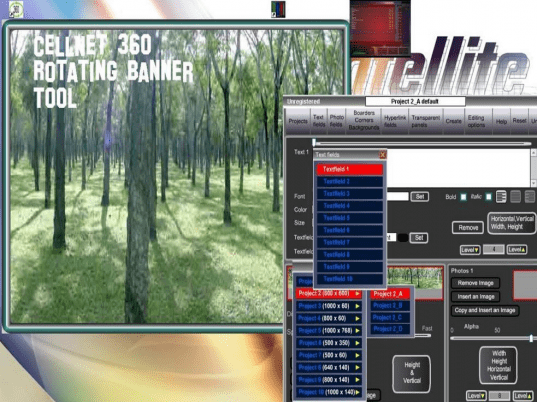 CellNet 360 Rotating Banner Tool Screenshot 1