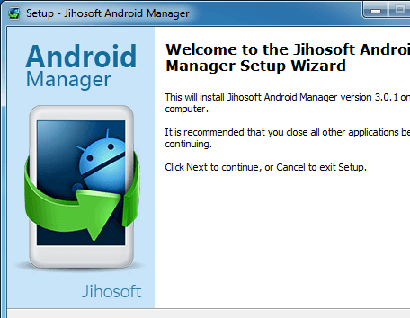 Jihosoft Android Manager Screenshot 1