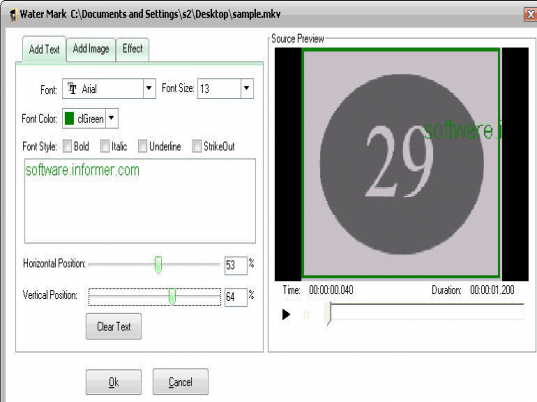 iFree MKV Converter Screenshot 1