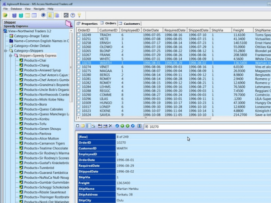 Aglowsoft SQL Query Tools Screenshot 1
