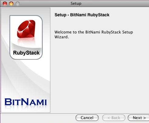 BitNami RubyStack Screenshot 1