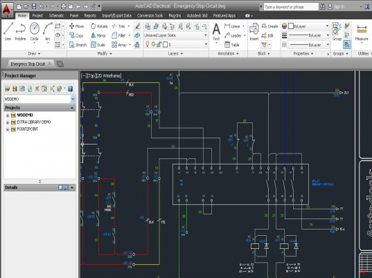 Autocad electrical software