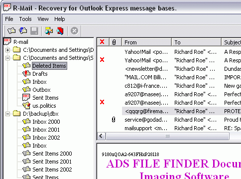 R-Mail Screenshot 1