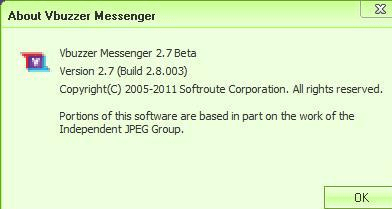 Vbuzzer Messenger Screenshot 1