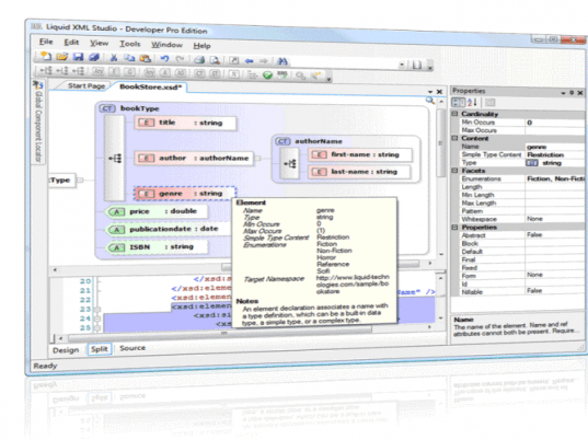 Liquid XML Studio 2009 Screenshot 1