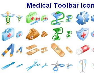 Medical Toolbar Icons Screenshot 1