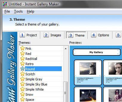 Instant Gallery Maker Screenshot 1