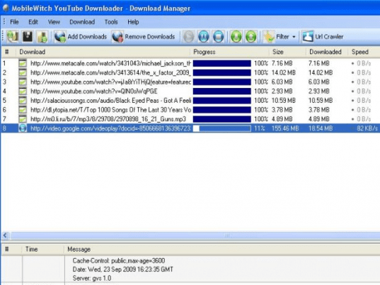 MobileWitch YouTube Downloader Screenshot 1
