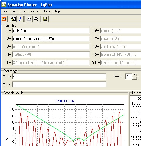 Equation Plotter - EqPlot Screenshot 1