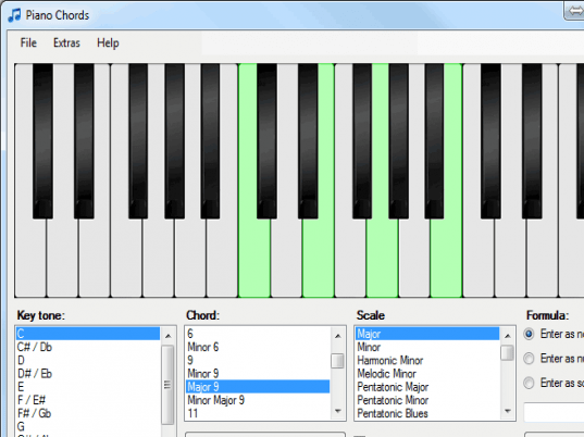 Piano Chords Screenshot 1