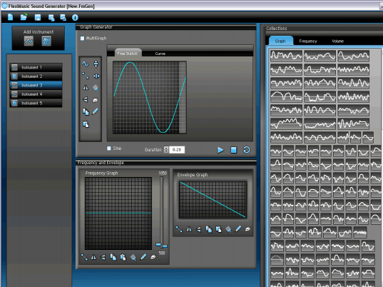 FlexiMusic Sound Generator Screenshot 1