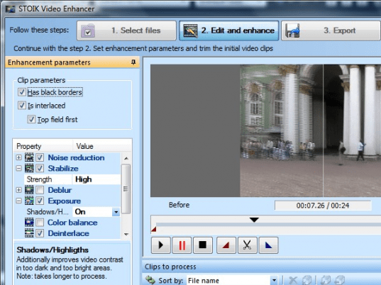 STOIK Video Enhancer Screenshot 1