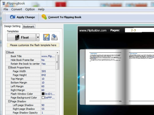 A-PDF CHM to Flipbook Screenshot 1