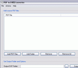 PDF to DWG Converter - 9.11.8 Screenshot 1