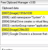 Free Clipboard Manager Screenshot 1