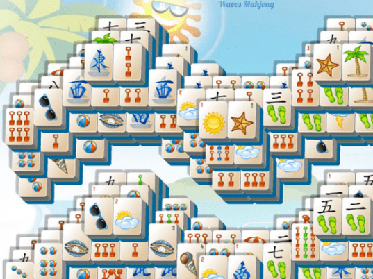 Mahjong Waves Screenshot 1