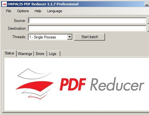 ORPALIS PDF Reducer Pro Screenshot 1