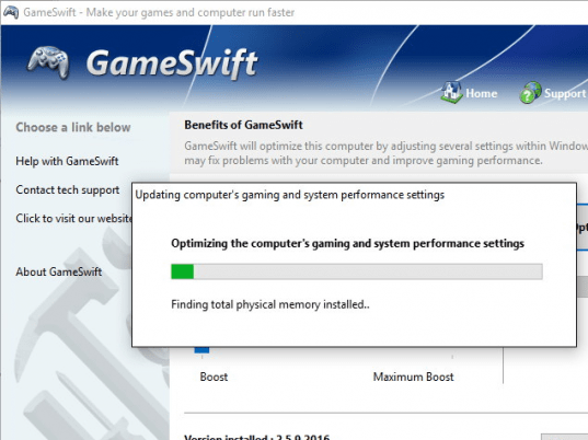 GameSwift Screenshot 1