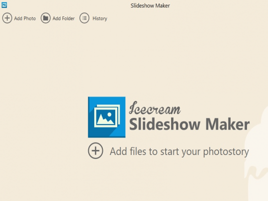 Icecream Slideshow Maker Screenshot 1