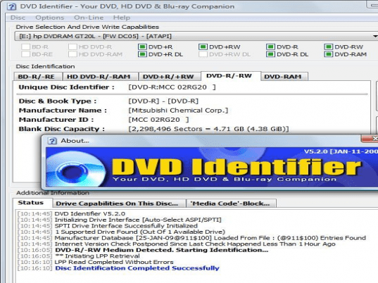 DVD Identifier Screenshot 1