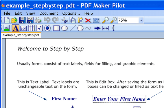 PDF Maker Pilot Screenshot 1