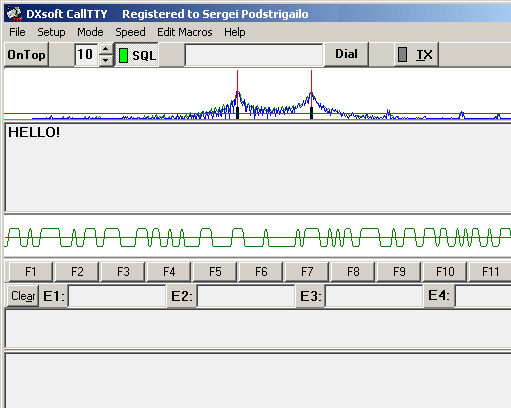 CallTTY TDD software Screenshot 1