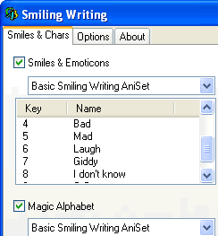 Smiling Writing Screenshot 1