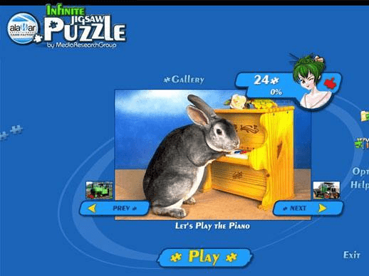 Infinite Jigsaw Puzzle Screenshot 1
