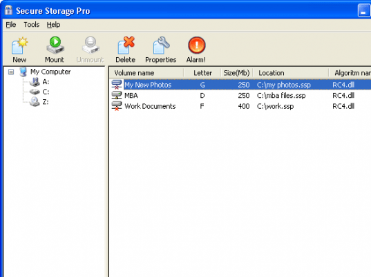 Secure Storage Pro Screenshot 1