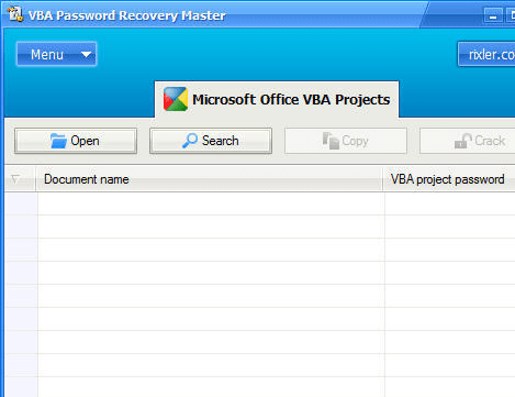 VBA Password Recovery Master Screenshot 1