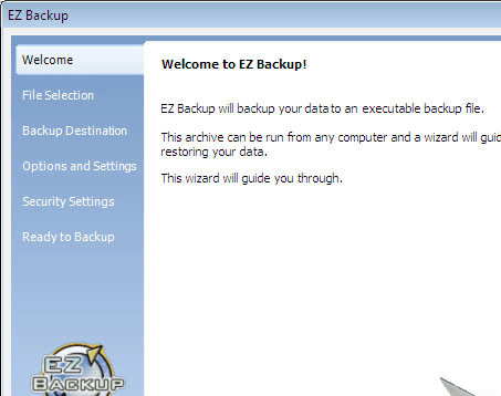 EZ Palm Backup Pro Screenshot 1