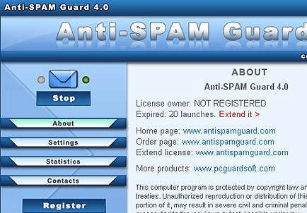 Anti-SPAM Guard Screenshot 1