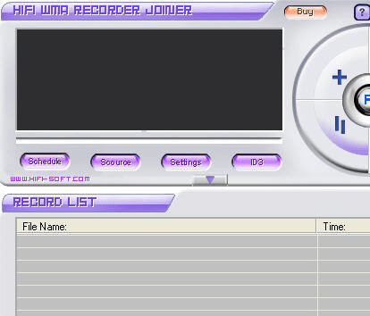 HiFi WMA Recorder Joiner Screenshot 1