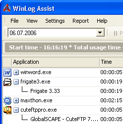 WinLog Assist Screenshot 1