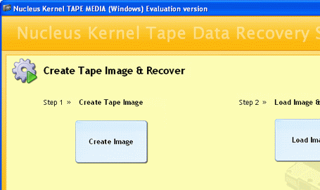 Kernel Tape Data Recovery Software Screenshot 1