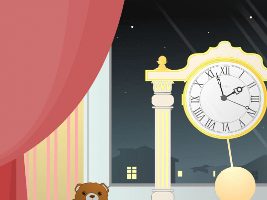 Romantic Clock ScreenSaver Screenshot 1