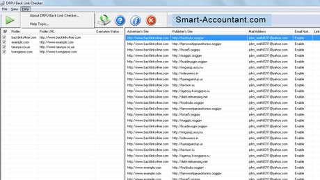 Reciprocal Link Exchange Manager Screenshot 1